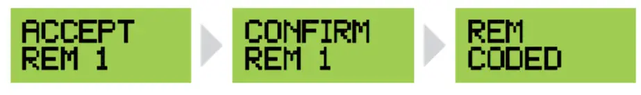 AES GLOBAL E REMOTE Two Way Remote Control- reen LED 1