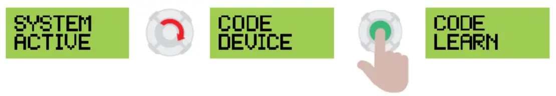 AES GLOBAL E REMOTE Two Way Remote Control- reen LED