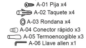 tecnolite 50HLED1217MV Wall Mounted LED Exterior Lamp Instruction Manual - Accessories