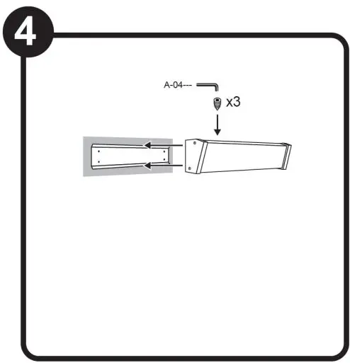 tecnolite 50HLED1217MV Wall Mounted LED Exterior Lamp Instruction Manual - Installation