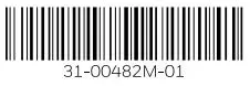 Honeywell TR80 Wall Module Instruction Manual - Bar Code