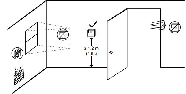 Honeywell TR80 Wall Module Instruction Manual - MOUNTING
