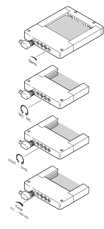 di soric OGWSD 150G3 T3 Frame Light Barrier - Detection range2