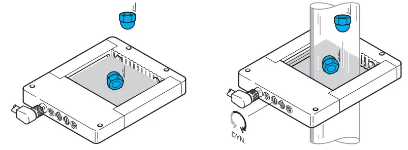 di soric OGWSD 150G3 T3 Frame Light Barrier - Detection range5