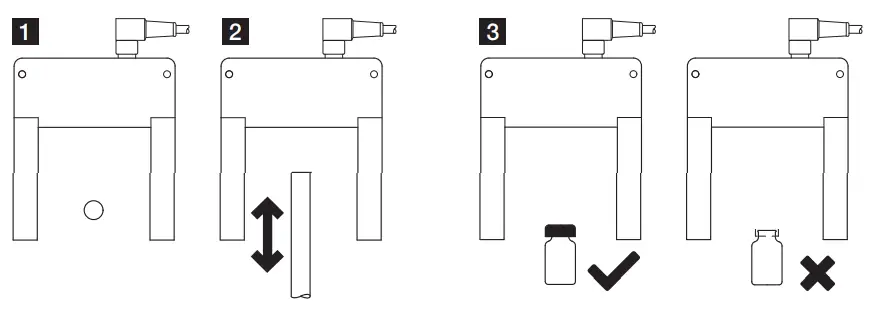 di soric OGWSD 150G3 T3 Frame Light Barrier - Detection range9