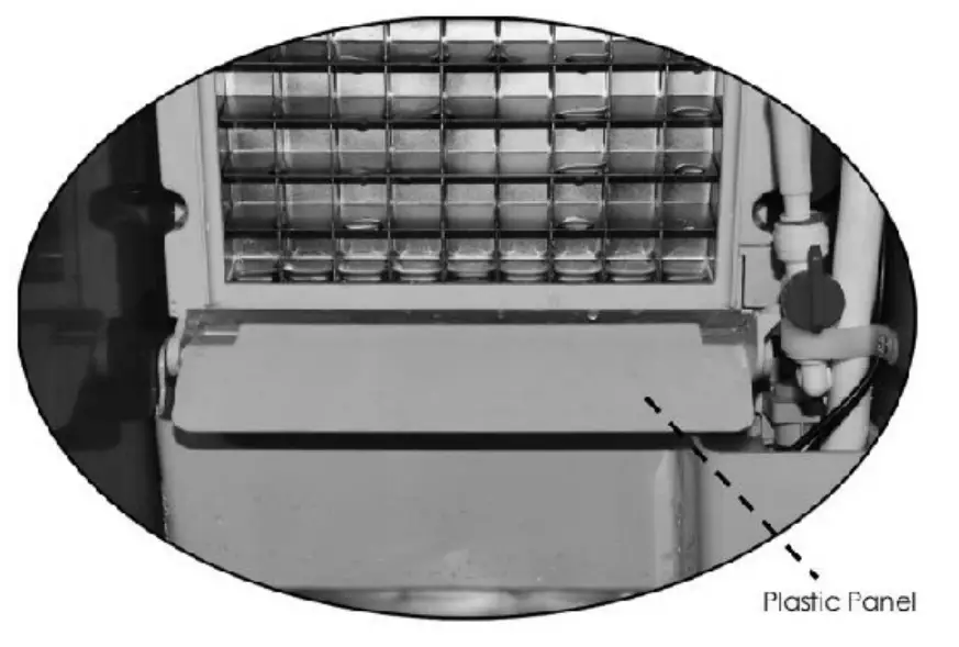 Adexa CIM68 Ice Maker - Panel