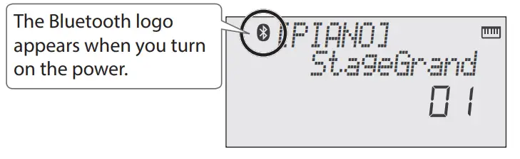 Roland GO KEYS 61 Key Piano - Bluetooth logo