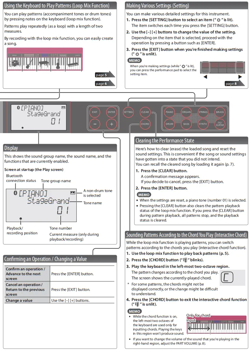 Roland GO KEYS 61 Key Piano - Keyboard to Play Patterns