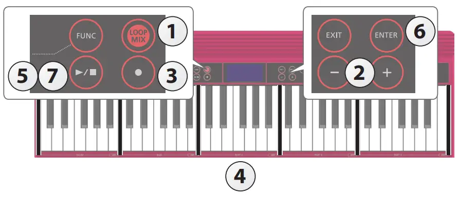 Roland GO KEYS 61 Key Piano - Recording