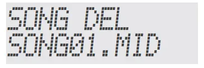 Roland GO KEYS 61 Key Piano - SONG DEL 1