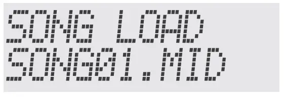 Roland GO KEYS 61 Key Piano - SONG LOAD1