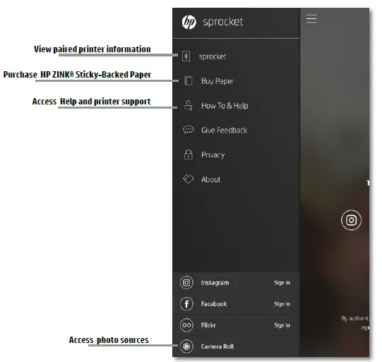 HP -Sprocket -X7N07A -Portable Photo -Printer-fig (11..)