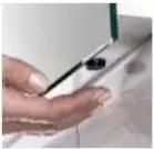 MIRPLUS S-YIQIKJ-01 Rectangular Silver Recessed Surface Mount - Symbol