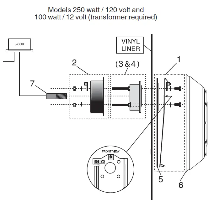 PENTAIR-AQUALUMIN-III-Nicheless-Pool-Light-FIG-9