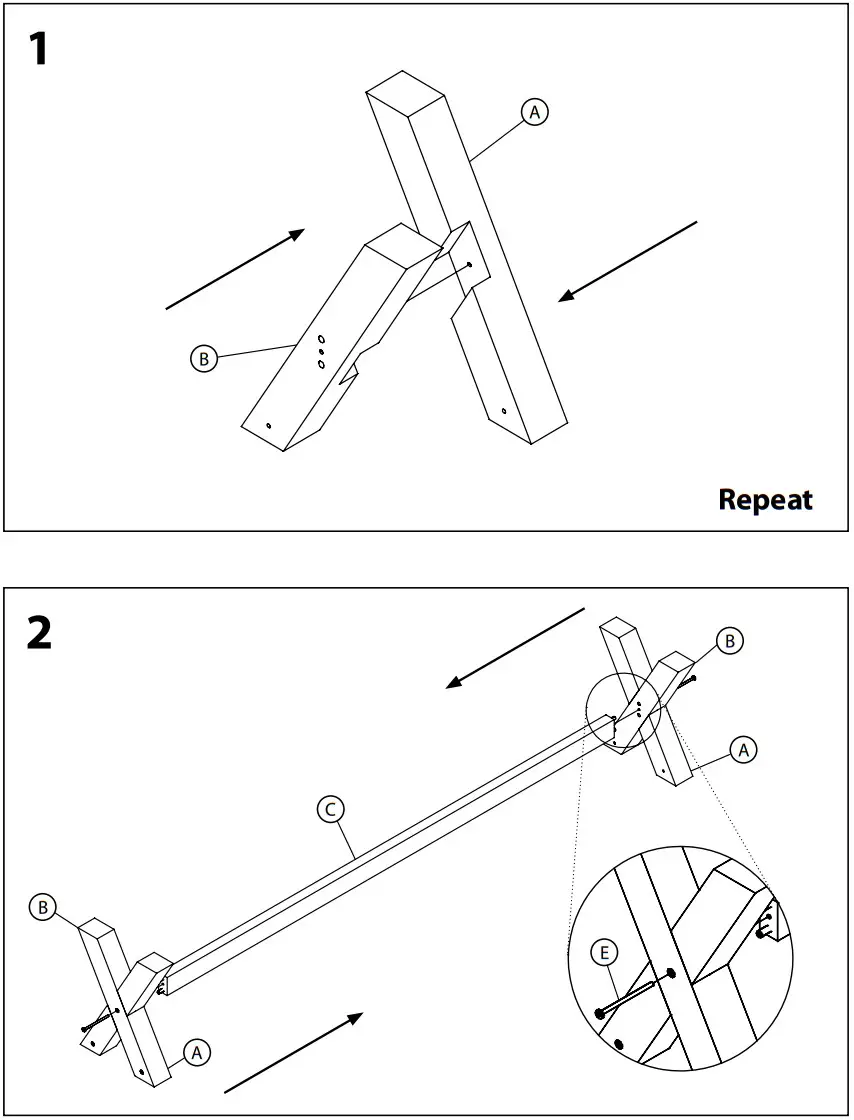 KETTLER HUC23381 Cora Bench 230cm - fig 3