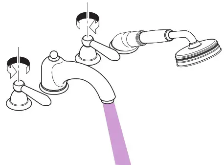 hansgrohe Carlton Bath Mixer with Lever Handles - overview 11