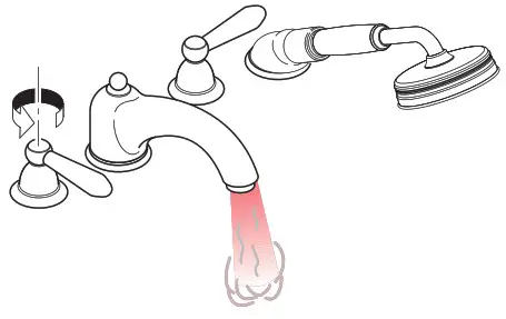 hansgrohe Carlton Bath Mixer with Lever Handles - overview 14