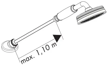 hansgrohe Carlton Bath Mixer with Lever Handles - overview 16