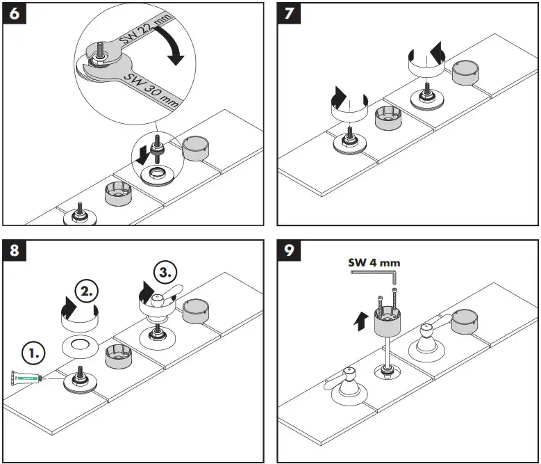 hansgrohe Carlton Bath Mixer with Lever Handles - overview 3