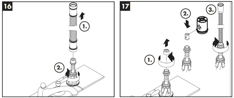 hansgrohe Carlton Bath Mixer with Lever Handles - overview 6