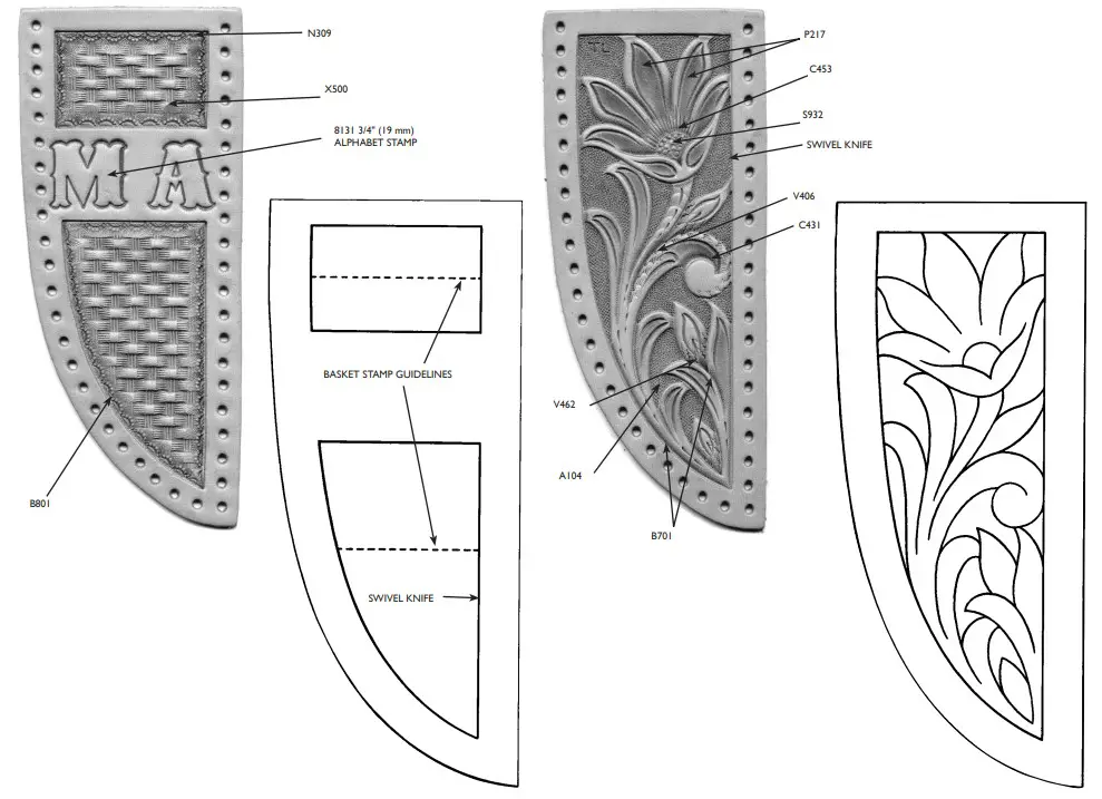 tandy B801 Knife Sheath Kit - fig 1