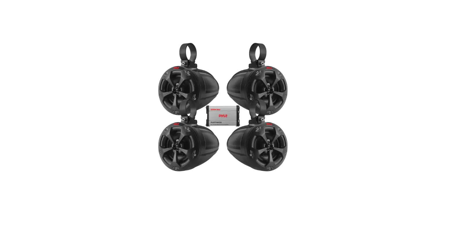 Pyle Plutv44ch.5 Waterproof Off-road Speakers User Manual Pyle Plutv44ch.5 Waterproof Off-road Speakers User Manual