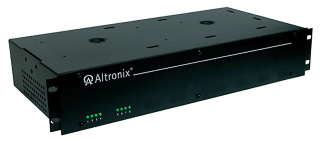 Altronix R248ul Series 8-output Rack Mount Cctv Power Supplies Installation Guide