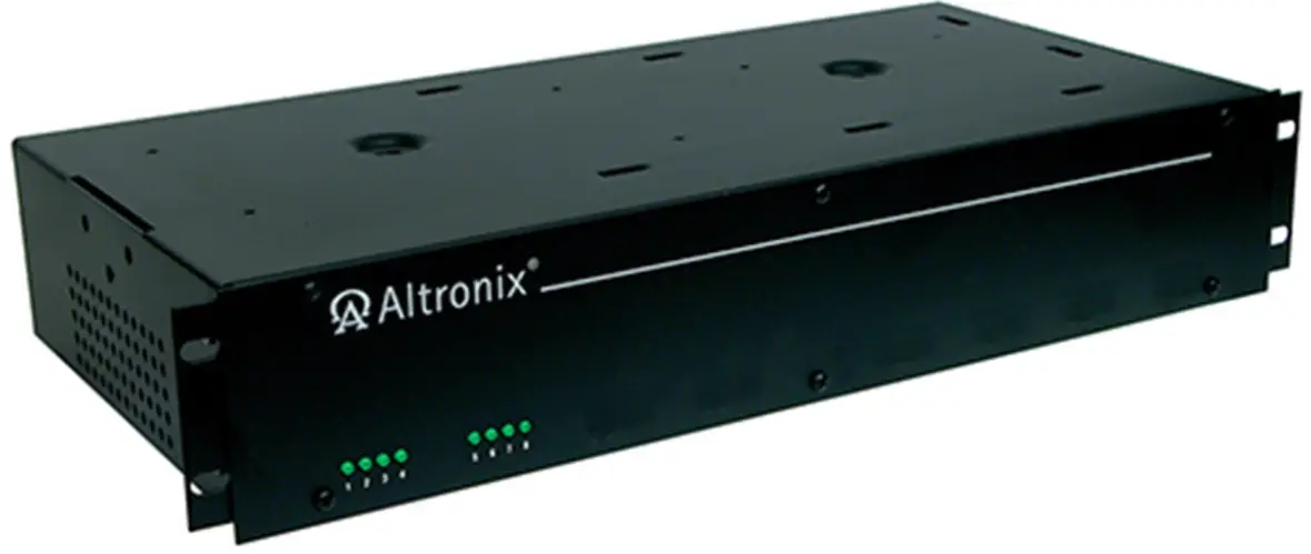 Altronix R248UL Series 8-Output Rack Mount CCTV Power Supplies product