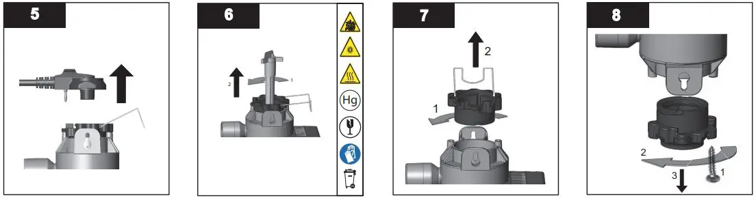 VIQUA PRO20 UVMAX Lamp and Quartz Sleeve Replacement-FIG3