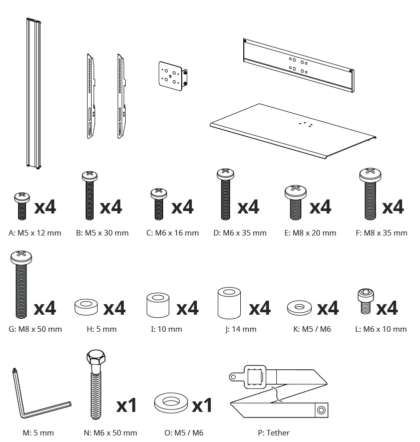 kanto-TTS100-Tabletop-TV-Stand-fig-2