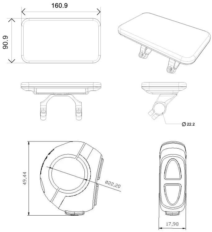 KOBRA BIKE V1 FatBike - Exterior Parameters