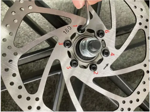 KOBRA BIKE V1 FatBike - brake disc