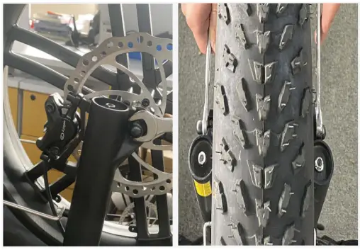 KOBRA BIKE V1 FatBike - front wheel