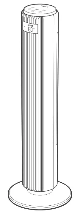 levoit LTF F361 WUS Classic 36 Inch Tower Fan