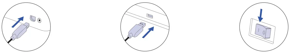 HPKE103 Thermal Label Printer - fig 2