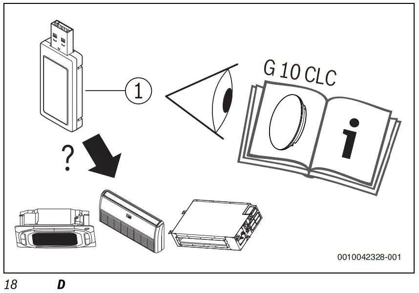 BOSCH G 10 CL 1 USB WiFi Module - Climate 10