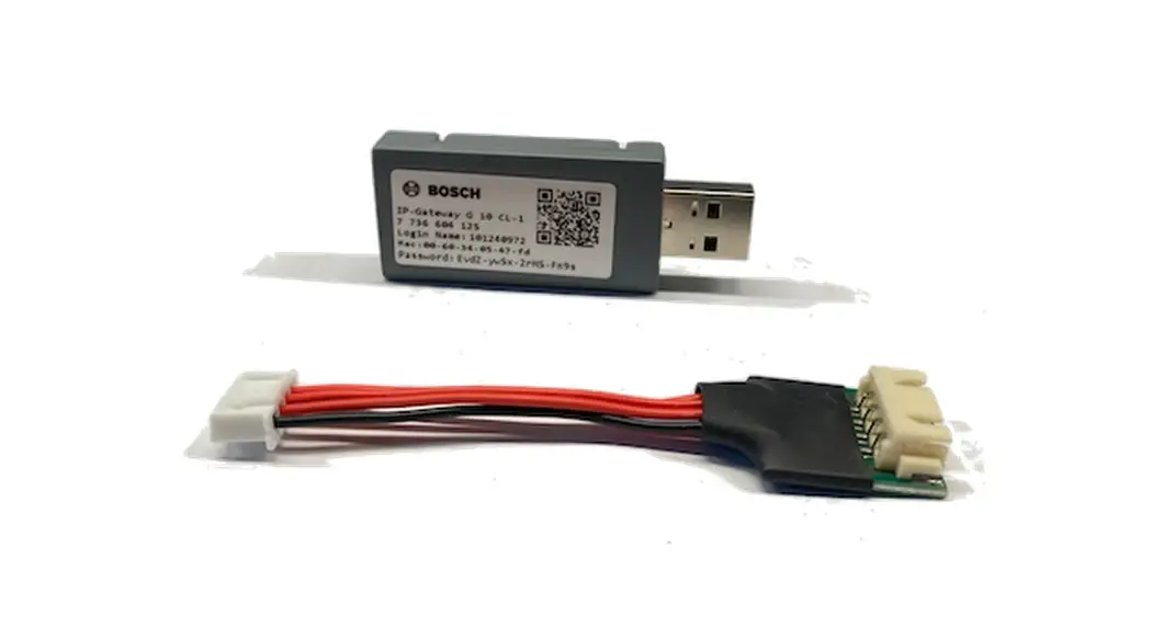 Bosch G 10 Cl-1 Usb Wifi Module Instruction Manual