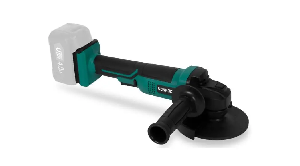 Vonroc Ag504dc Angle Grinder Instruction Manual
