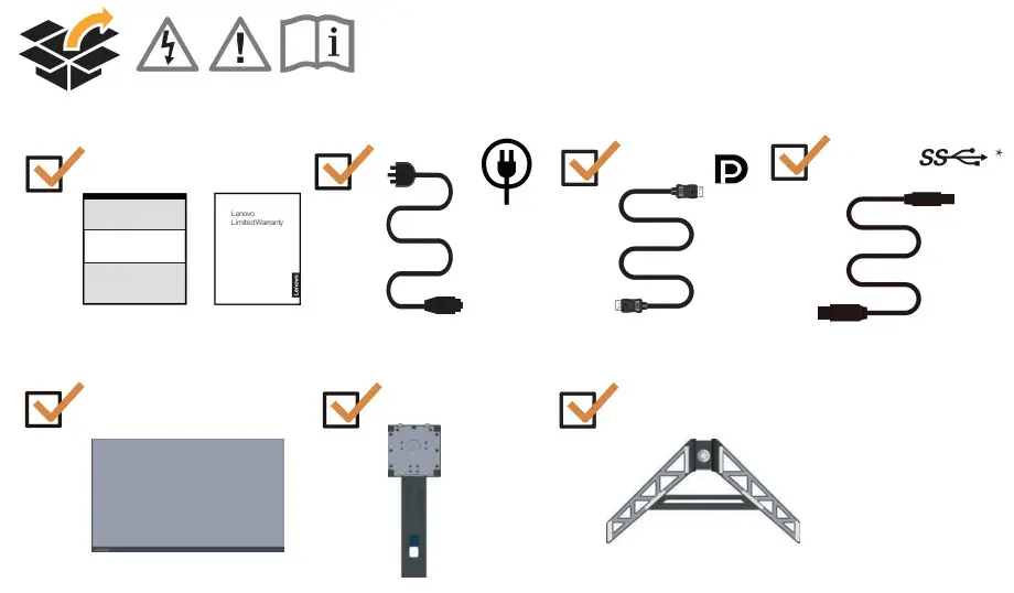 Lenovo F23270QY0 Monitor -