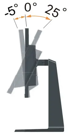 Lenovo F23270QY0 Monitor - Adjustment type