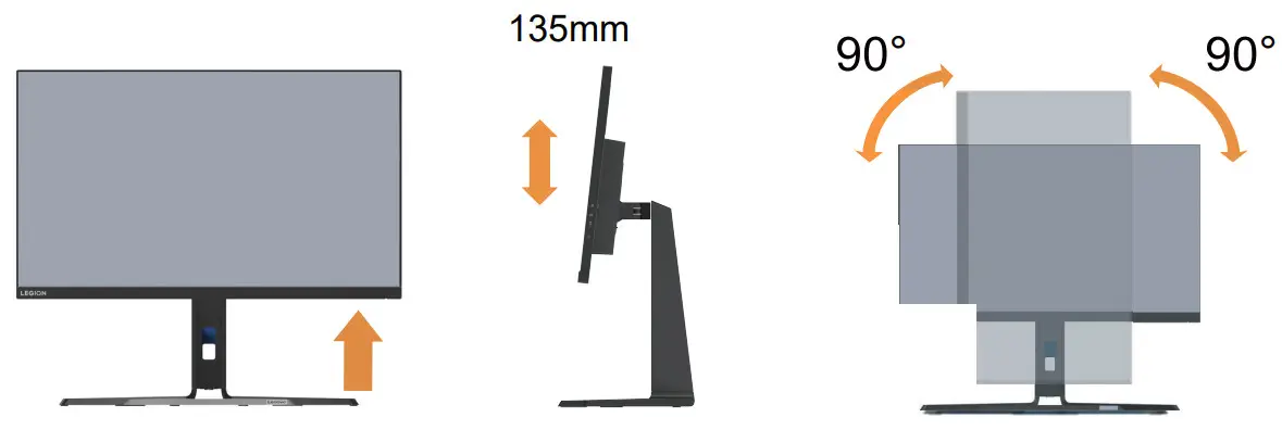 Lenovo F23270QY0 Monitor - Monitor Pivot