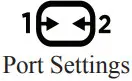 Lenovo F23270QY0 Monitor - Port Settings