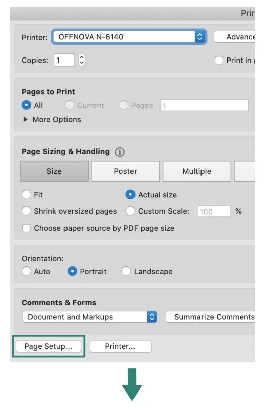 Printing Using a USB Cable