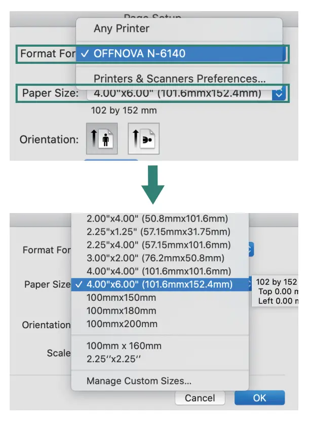 Printing Using a USB Cable