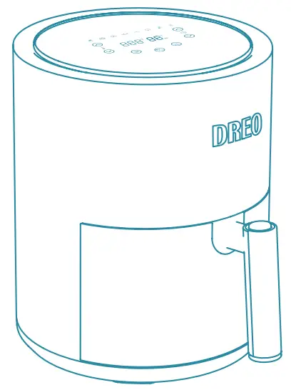 DREO-DR-KAF002-Smart-Control-Air-Fryer-FIG-1