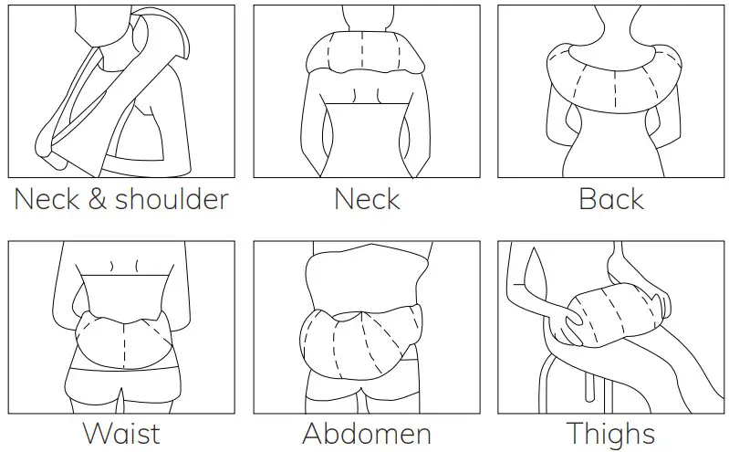 cotsoco M861 Shiatsu Back Neck and Shoulder Massager - fig 2