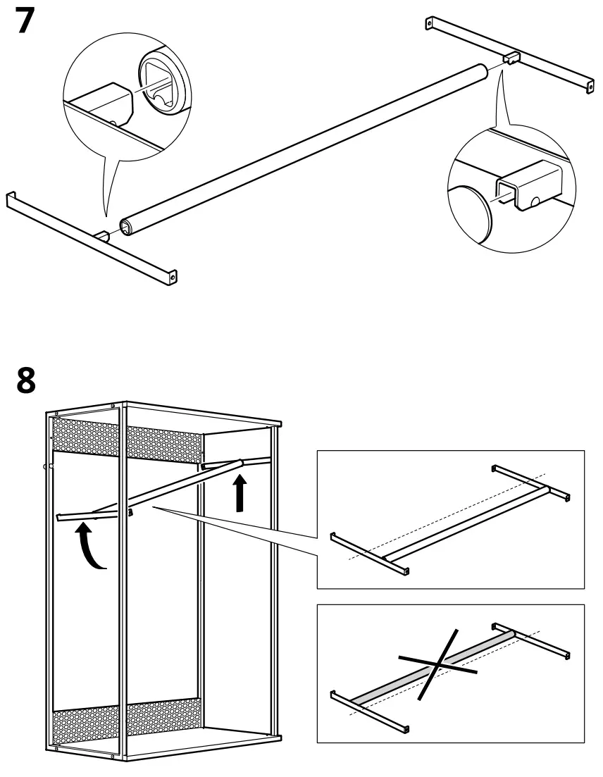 IKEA AA 2163858 7 101 PLATSA Flat Rack for Clothes White - Fig10