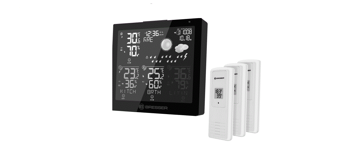 Bresser 7000026000000 Thermo Hygro Quadro Neo C Instruction Manual Bresser 7000026000000 Thermo Hygro Quadro Neo C Instruction Manual