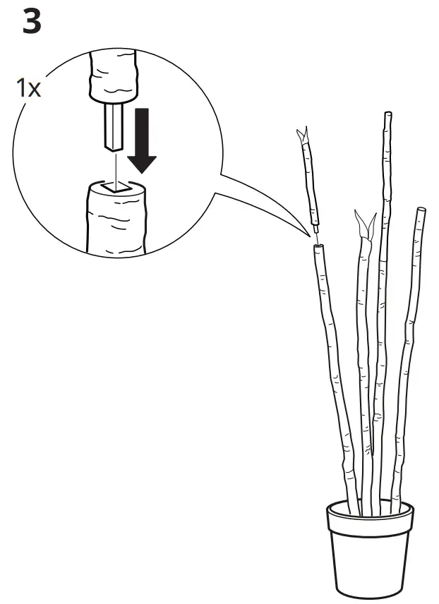 IKEA AA 2350481 1 FEJKA Artificial Potted Plant  - Figure 3