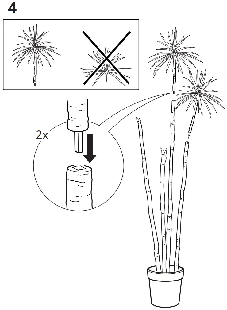 IKEA AA 2350481 1 FEJKA Artificial Potted Plant  - Figure 4